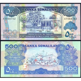 SOMALILAND 500 Shillings 1996