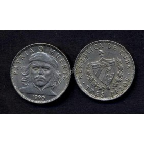 CUBA 3 Pesos 1990 Che Guevara