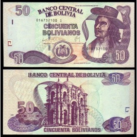 BOLIVIA 50 Bolivianos 2011...