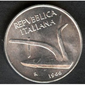 10 LIRE 1966