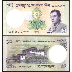 BHUTAN 10 Ngultrum 2006