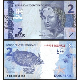 BRAZIL 2 Reais 2010