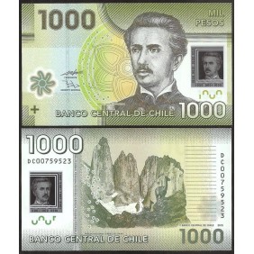 CHILE 1000 Pesos 2010 Polymer