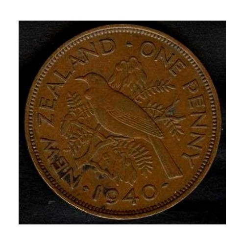 NEW ZEALAND 1 Penny 1940