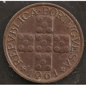 PORTUGAL 20 Centavos 1961