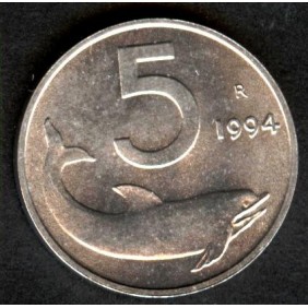 5 LIRE 1994