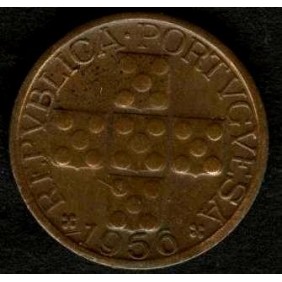 PORTUGAL 10 Centavos 1956