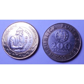 PORTUGAL 200 Escudos 1999...