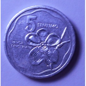 PHILIPPINES 5 Sentimos 1989