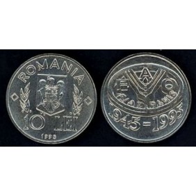 ROMANIA 10 Lei 1995 50...