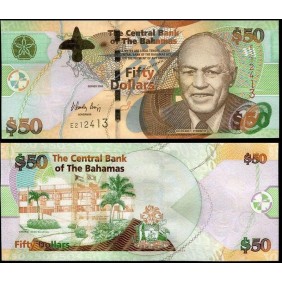 BAHAMAS 50 Dollars 2006