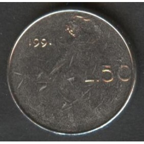 50 Lire 1991 FDC