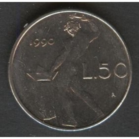 50 Lire 1990