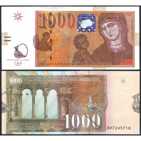 MACEDONIA 1000 Denari 2013