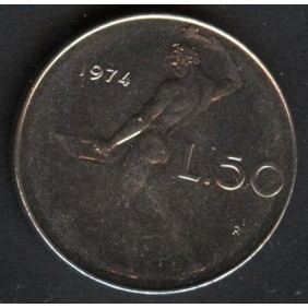50 Lire 1974 FDC