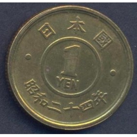 JAPAN 1 Yen 1949