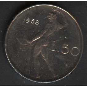 50 Lire 1968 FDC