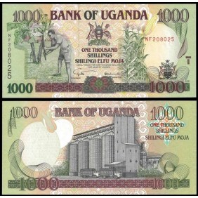 UGANDA 1000 Shillings 2001