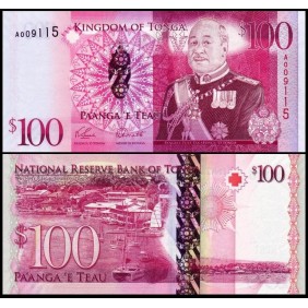 TONGA 100 Pa'anga 2008 Hybrid