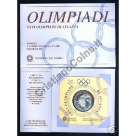 1000 Lire 1996 OLIMPIADI DI...