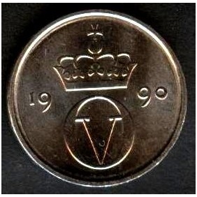 NORWAY 10 Ore 1990
