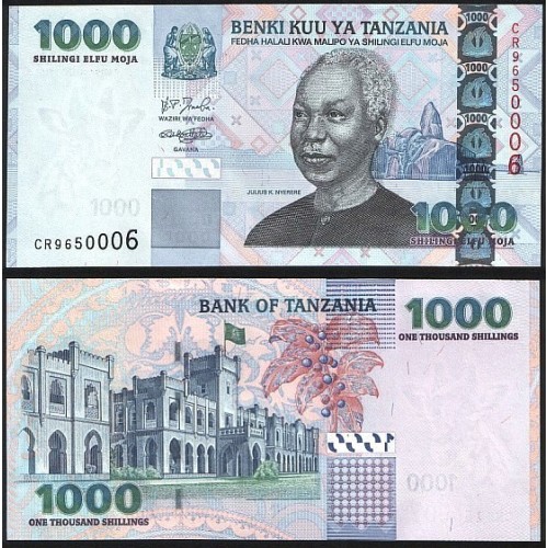 TANZANIA 1000 Shilingi 2006