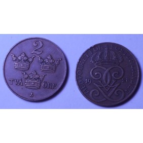 SWEDEN 2 Ore 1928