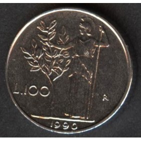 100 Lire 1990
