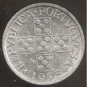 PORTUGAL 10 Centavos 1975