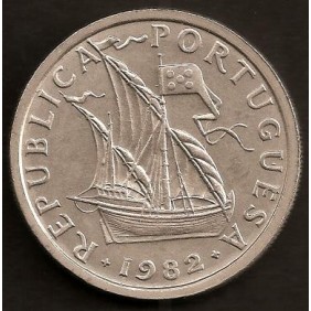 PORTUGAL 5 Escudos 1982
