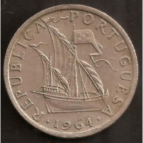 PORTUGAL 5 Escudos 1964
