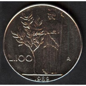 100 Lire 1989