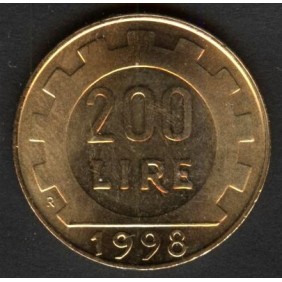 200 Lire 1998 FDC