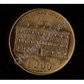200 Lire 1990 Consiglio di...