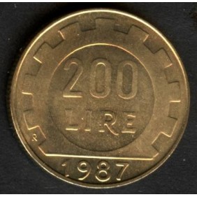 200 Lire 1987 FDC
