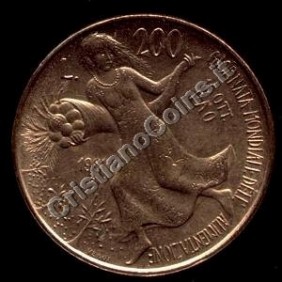 200 Lire 1981 FAO Villa Lubin