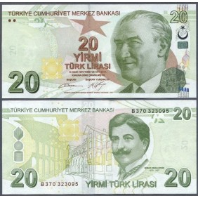 TURKEY 20 Lira 2009 (2012)