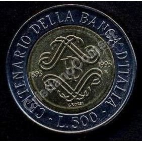 500 Lire 1993 Banca...