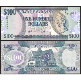 GUYANA 100 Dollars 2012