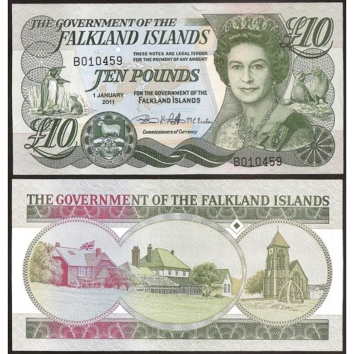 FALKLAND ISLANDS 10 Pounds...