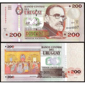 URUGUAY 200 Pesos 2011