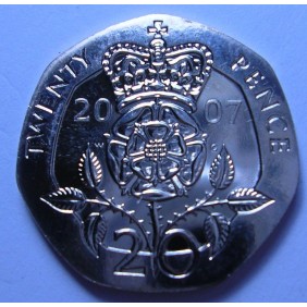 GREAT BRITAIN 20 Pence 2007