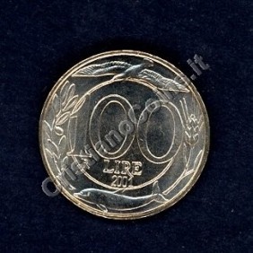 100 Lire 2001 FDC
