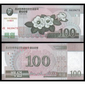 NORTH KOREA 100 Won 2008...