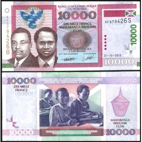 BURUNDI 10.000 Francs 2013