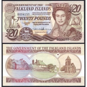 FALKLAND ISLANDS 20 Pounds...
