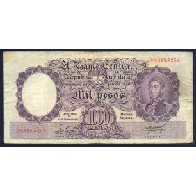 ARGENTINA 1000 Pesos 1944/55