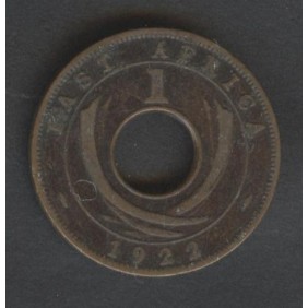 EAST AFRICA 1 Cent 1922 H