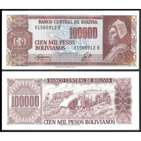 BOLIVIA 100.000 Pesos...