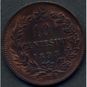 10 Centesimi 1893 R